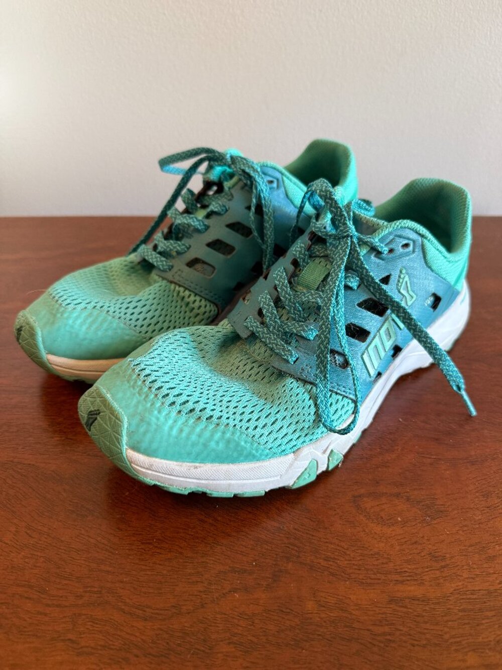 Inov-8 Women’s All Train 215 Cross-Training Shoes – Aqua Blue & Teal – Size 8.5